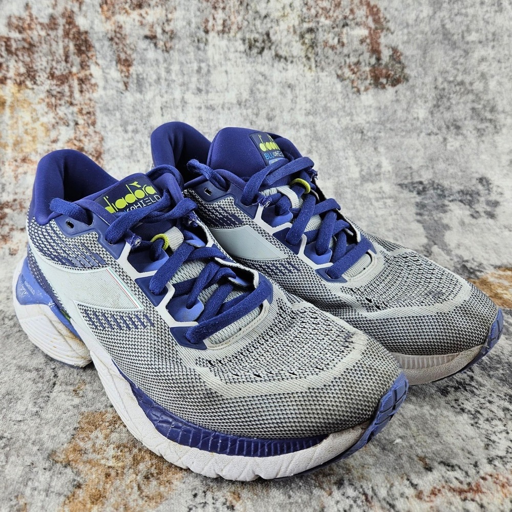Diadora Shoes Womens 7.5 White‎ Mythos Blushield Vigore Running Sneakers C9819